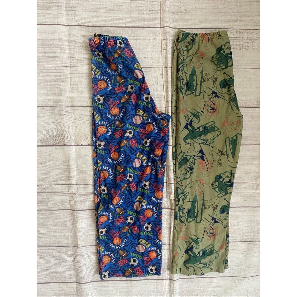 Cherokee boys M pull on camo and sports pajama pants
